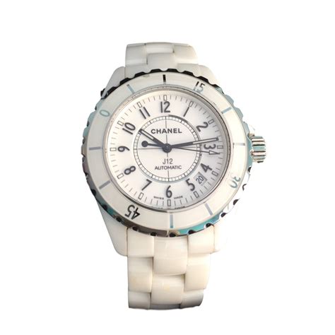 montre chanel ceramique blanche|J12 Blanche .